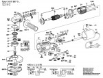 Bosch 0 601 337 103  Angle Grinder 220 V / Eu Spare Parts